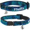 Buckle-Down Personalized Breakaway Cat Collar With Bell, Tie Dye -Pawfect Care 285778 MAIN. AC SS1800 V1619739748