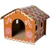 Frisco Holiday Gingerbread House Cardboard Cat House Cat Toy -Pawfect Care 287289 MAIN. AC SS1800 V1694812849