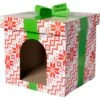 Frisco Holiday Gift Box Cardboard Cat House -Pawfect Care 287291 MAIN. AC SS1800 V1694809486