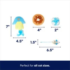 Frisco Holiday 8 Days Of Hanukkah Cardboard Calendar With Toys For Cats -Pawfect Care 287301 PT2. AC SS1800 V1695045711