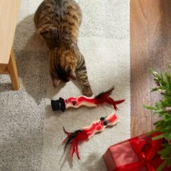 Frisco Holiday Bacon Plush Cat Toy With Catnip, 2 Count -Pawfect Care 287377 PT3. AC SS1800 V1632773555
