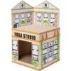 Frisco Yoga Studio Cardboard Cat House, 2-Story -Pawfect Care 288965 MAIN. AC SS1800 V1638289769