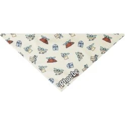STAR WARS THE MANDALORIAN GROGU Doodle Print Personalized Dog & Cat Bandana -Pawfect Care 290166 PT4. AC SS1800 V1671228403
