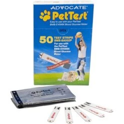 PetTest Advocate Twist Top Lancets & PetTest Advocate Blood Glucose Test Strips For Dogs & Cats -Pawfect Care 290208 PT1. AC SS1800 V1619189216