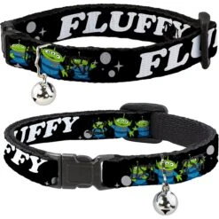 Buckle-Down Disney Toy Story 3 Aliens OOOOOHHH Personalized Breakaway Cat Collar With Bell