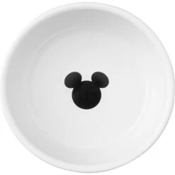 Disney Mickey Lines Non-Skid Ceramic Cat Bowl -Pawfect Care 291397 PT4. AC SS1800 V1633979852