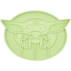 STAR WARS THE MANDALORIAN GROGU Silicone Dog & Cat Lick Mat, Green