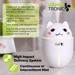 PetLuv Vapor Tronic Master Blaster Power Pheromone Cat Diffuser -Pawfect Care 292119 PT2. AC SS1800 V1619643945