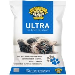 Frisco Butterfly Cat Tracks Cat Toy & Dr. Elsey's Ultra Unscented Clumping Clay Cat Litter -Pawfect Care 293022 PT5. AC SS1800 V1700675844