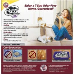 Frisco Plush, Teaser, Ball & Tri-Tunnel Variety Pack Cat Toy With Catnip, 20 Count & Arm & Hammer Litter Clump & Seal Multi-Cat Scented Clumping Clay Cat Litter -Pawfect Care 293064 PT4. AC SS1800 V1620007036