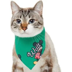 Disney Mickey Mouse Golden Days Personalized Dog & Cat Bandana -Pawfect Care 294293 PT7. AC SS1800 V1625151485