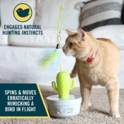 OurPets Cactus Wand Cat Toy -Pawfect Care 295682 PT4. AC SS1800 V1632947541