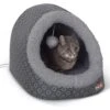 K&H Pet Products Thermo-Pet Cave Covered Indoor Heated Cat Bed & Tunnel -Pawfect Care 296535 MAIN. AC SS1800 V1627952260
