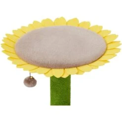 Frisco Sunflower Cat Scratching Post, Single Post -Pawfect Care 296690 PT2. AC SS1800 V1632855980
