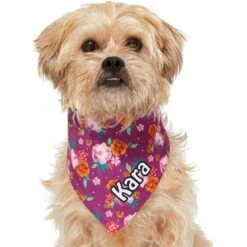 Frisco Fall Floral Personalized Dog & Cat Bandana -Pawfect Care 296990 PT6. AC SS1800 V1627654305
