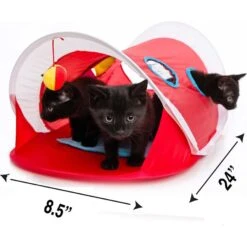 Hartz Delectables Bisque Variety Pack Lickable Cat Treats & Hartz Just For Cats Peek & Play Pop-Up Tent Cat Toy -Pawfect Care 298072 PT5. AC SS1800 V1621264937