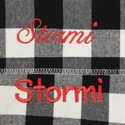 Frisco Buffalo Check Embroidered Personalized Dog & Cat Bandana -Pawfect Care 301162 PT4. AC SS1800 V1628013742