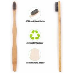 H&H Pets Eco-Friendly Bamboo Dog & Cat Toothbrush -Pawfect Care 301328 PT1. AC SS1800 V1702312728