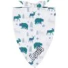 Frisco Buffalo Plaid Winter Animals Personalized Dog & Cat Bandana -Pawfect Care 301365 MAIN. AC SS1800 V1627654962