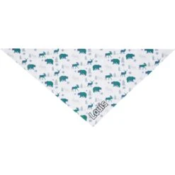 Frisco Buffalo Plaid Winter Animals Personalized Dog & Cat Bandana -Pawfect Care 301365 PT3. AC SS1800 V1627655210