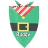 Frisco Santa's Favorite Elf Personalized Dog & Cat Bandana -Pawfect Care 301369 MAIN. AC SS1800 V1627654925