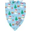 Frisco Snowman & Presents Personalized Dog & Cat Bandana -Pawfect Care 301373 MAIN. AC SS1800 V1627654412