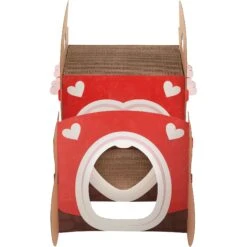 Frisco Valentine Love Carriage Cardboard Cat House, 2-Story -Pawfect Care 301565 PT2. AC SS1800 V1637694179
