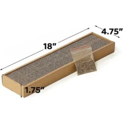 MidWest Curious Cube Cat Condo & MidWest Catty Scratch Cat Scratcher With Catnip -Pawfect Care 302904 PT6. AC SS1800 V1623086250
