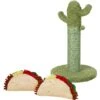 Frisco Cactus Cat Scratching Post & Frisco Taco Plush Cat Toy With Catnip -Pawfect Care 303382 MAIN. AC SS1800 V1623037361