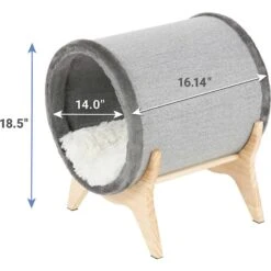 Frisco Modern Round Elevated Cat Bed & Frisco Modern Tunnel Elevated Cat Bed -Pawfect Care 303470 PT6. AC SS1800 V1623067063