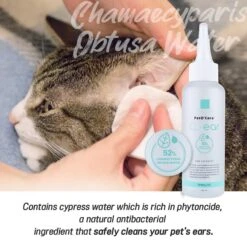 PetO'Cera Cl-Ear Dog & Cat Ear Cleaner, 3.38-oz Bottle -Pawfect Care 304913 PT3. AC SS1800 V1626399157