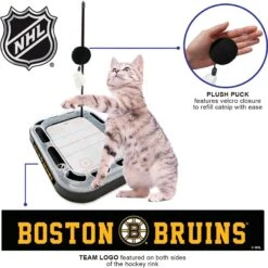 Pets First NHL Hockey Rink Cat Scratcher Toy With Catnip -Pawfect Care 306171 PT2. AC SS1800 V1624917171