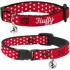 Buckle-Down Disney Minnie Mouse Silhouette Personalized Breakaway Cat Collar With Bell -Pawfect Care 306395 MAIN. AC SS1800 V1625250462