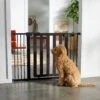 Frisco Wood & Metal Extra Wide Auto-close Dog Gate -Pawfect Care 306525 MAIN. AC SS1800 V1632938962