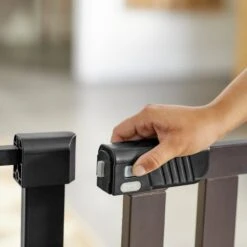 Frisco Wood & Metal Extra Wide Auto-close Dog Gate -Pawfect Care 306525 PT4. AC SS1800 V1632938933