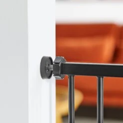 Frisco Wood & Metal Extra Wide Auto-close Dog Gate -Pawfect Care 306525 PT5. AC SS1800 V1632938847