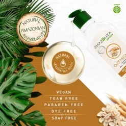 Amazonia Oatmeal Pet Shampoo 10 Amazonia Oatmeal Pet Shampoo -Pawfect Care 308848 PT2. AC SS1800 V1623883080
