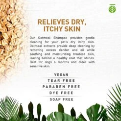 Amazonia Oatmeal Pet Shampoo 11 Amazonia Oatmeal Pet Shampoo -Pawfect Care 308848 PT3. AC SS1800 V1623882188