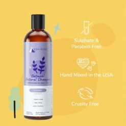 Kin+kind Oatmeal Natural Lavender Dog Shampoo, 12-oz Bottle -Pawfect Care 309195 PT2. AC SS1800 V1624314231