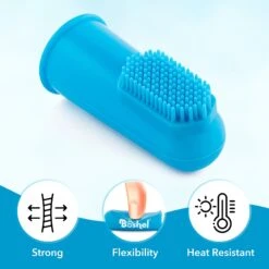 Boshel Silicone Finger Dog & Cat Toothbrush Set -Pawfect Care 309499 PT2. AC SS1800 V1624487879