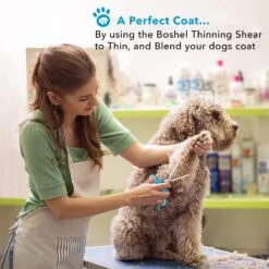 Boshel 7-in Dog Thinning Shears -Pawfect Care 309505 PT2. AC SS1800 V1624488155
