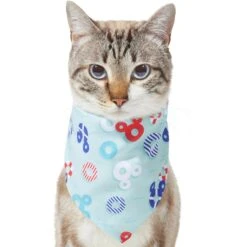 Disney Mickey Mouse Americana Nautical Dog & Cat Bandana -Pawfect Care 311830 PT2. AC SS1800 V1643324061
