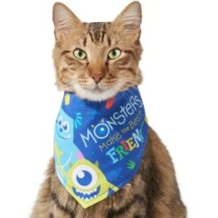 Pixar Monster's Inc "Monsters Make The Best Friends" Dog & Cat Bandana -Pawfect Care 311940 PT2. AC SS1800 V1643324001