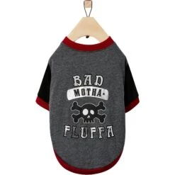 Frisco Bad Motha Fluffa Dog & Cat T-Shirt -Pawfect Care 312048 PT3. AC SS1800 V1644451643