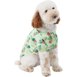 Frisco Hawaiian Floral Camp Dog & Cat Shirt -Pawfect Care 312168 PT3. AC SS1800 V1673304452
