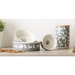 Bone Dry Meow Set Cat Bowl -Pawfect Care 313413 PT5. AC SS1800 V1631769091