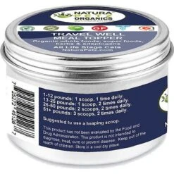 Natura Petz Organics Travel Well Meal Topper Stress, Relaxation & Calming Support Cat Supplement -Pawfect Care 314215 PT2. AC SS1800 V1692646634