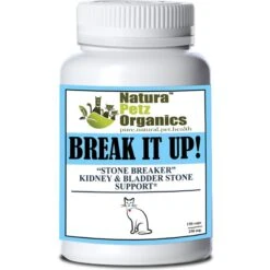 Natura Petz Organics Break It Up! Herbal Medicine For Stone Breaking For Cats