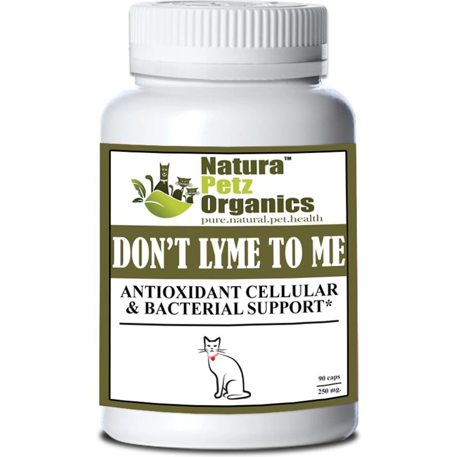 Natura Petz Organics DON'T LYME TO ME MAX* Antioxidant Cellular & Bacterial Support* Cat Supplement 3 Natura Petz Organics DON'T LYME TO ME MAX* Antioxidant Cellular & Bacterial Support* Cat Supplement