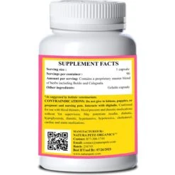 Natura Petz Organics PANCREA RIGHTIS MAX* Pancreas Inflammation & Flow Support* Cat Supplement -Pawfect Care 314364 PT2. AC SS1800 V1692646073